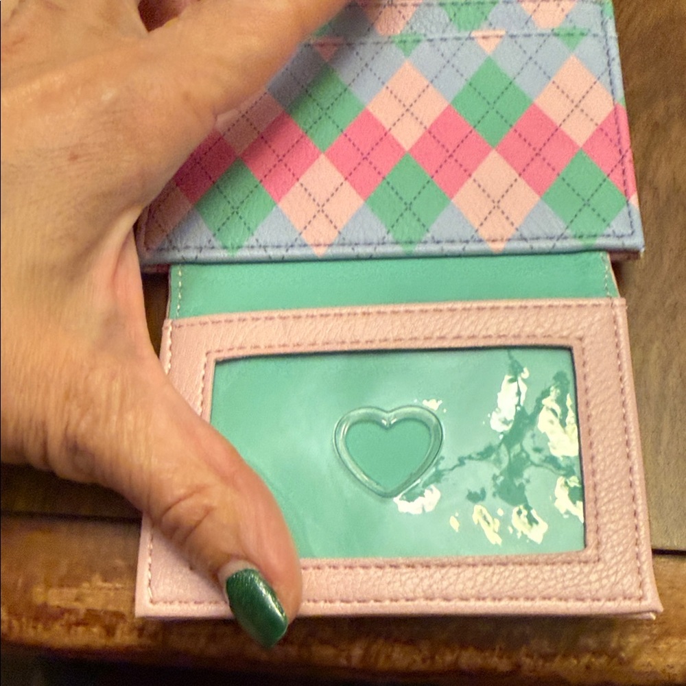 Betsey Johnson Pink Pastel Golf Charm Compact Wallet - Picture 4 of 8